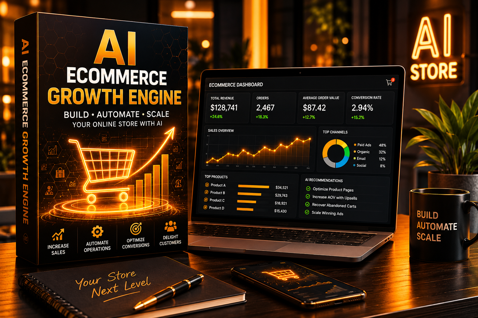 AI Ecommerce Growth Command Center