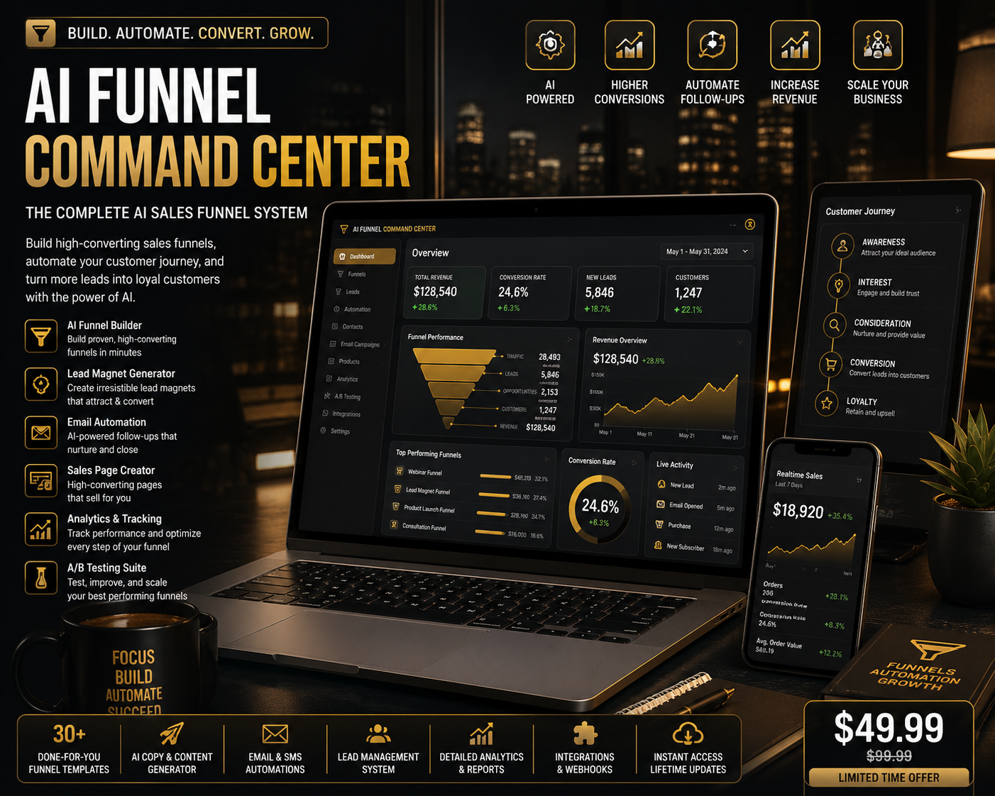 AI Funnel Command Center