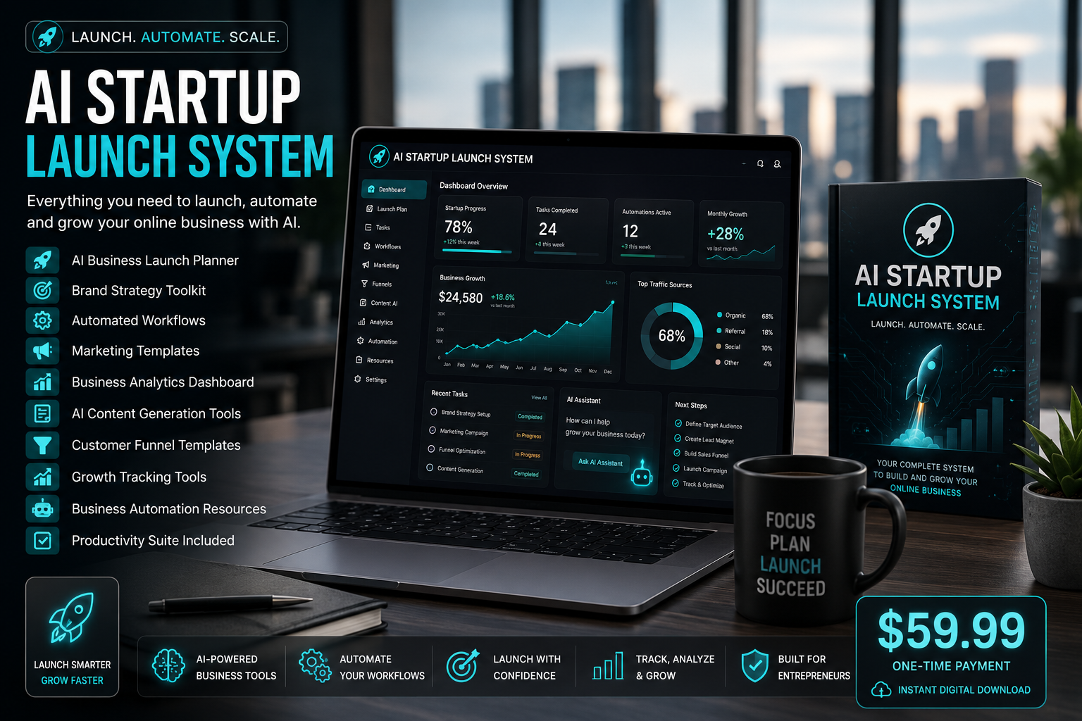 AI Startup Launch System