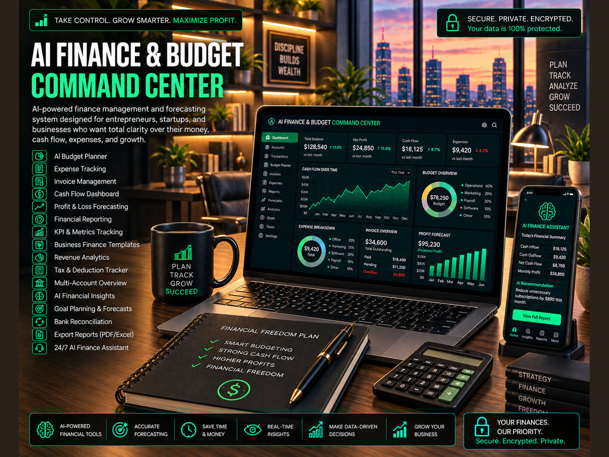 AI Finance & Budget Command Center