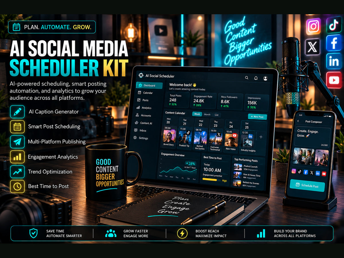 AI Social Media Scheduler Kit