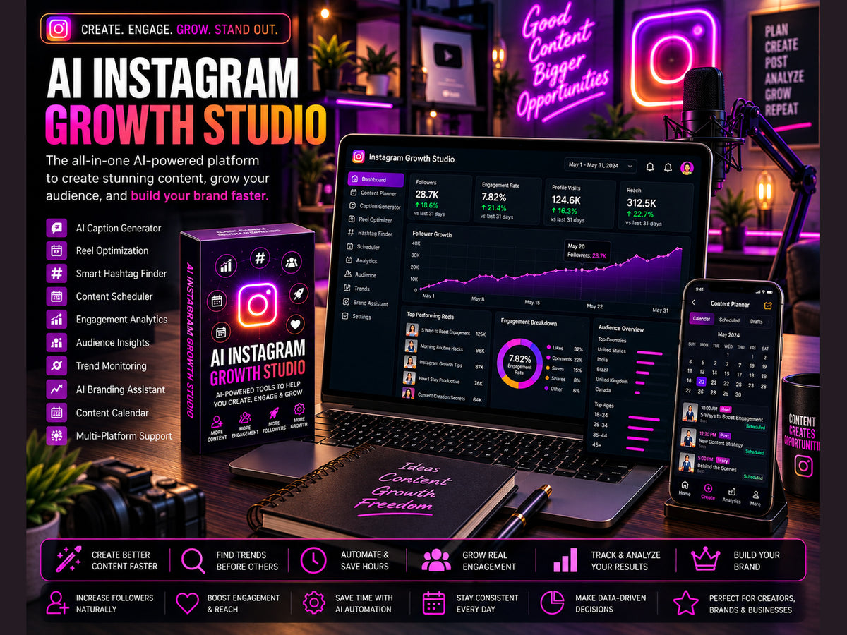 AI Instagram Growth Studio
