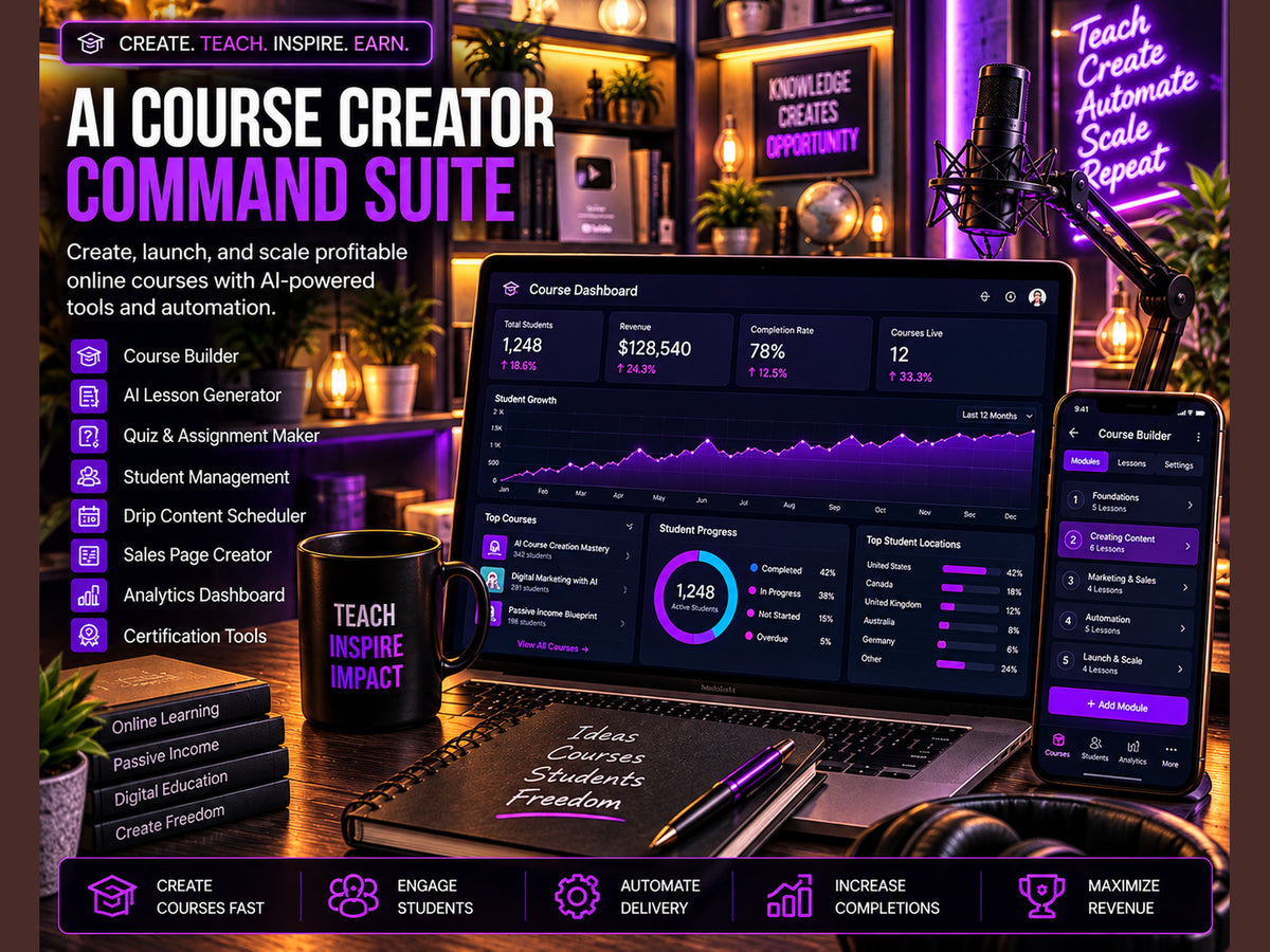AI Course Creator Command Suite