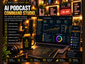 AI Podcast Command Studio