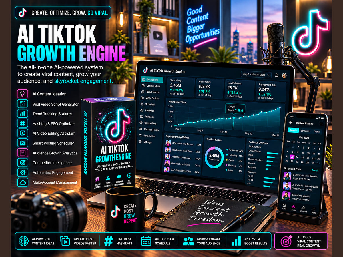 AI TikTok Growth Engine