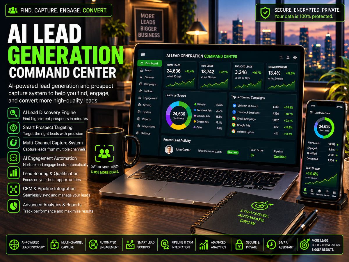 AI Lead Generation Command Center