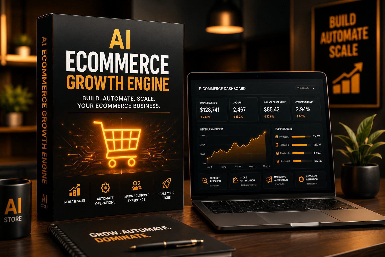 AI Ecommerce Growth Command Center